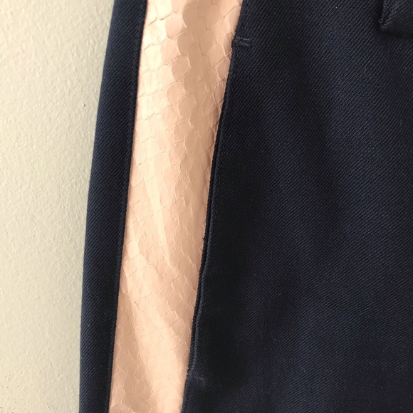 J Crew cropped snakeskin trimmed pants - Picture 8 of 12